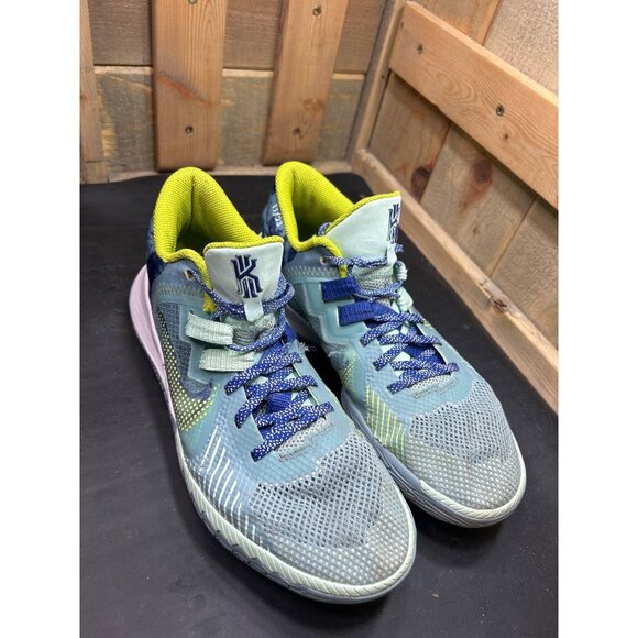 Nike Kyrie Flytrap V Ocean Cube Basketball Shoes Mens US8.5 Blue/Yellow - Picture 2 of 11